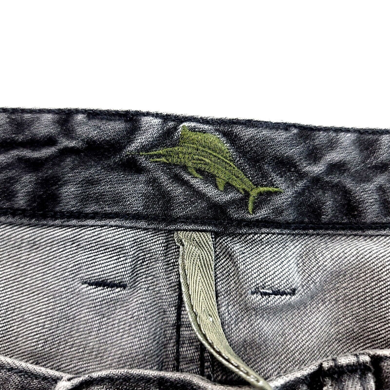 Tommy Bahama Tommy Bahama Authentic Cotton Polyester Gray Mid Rise Jeans Size US 42 / EU 58 - 7 Thumbnail