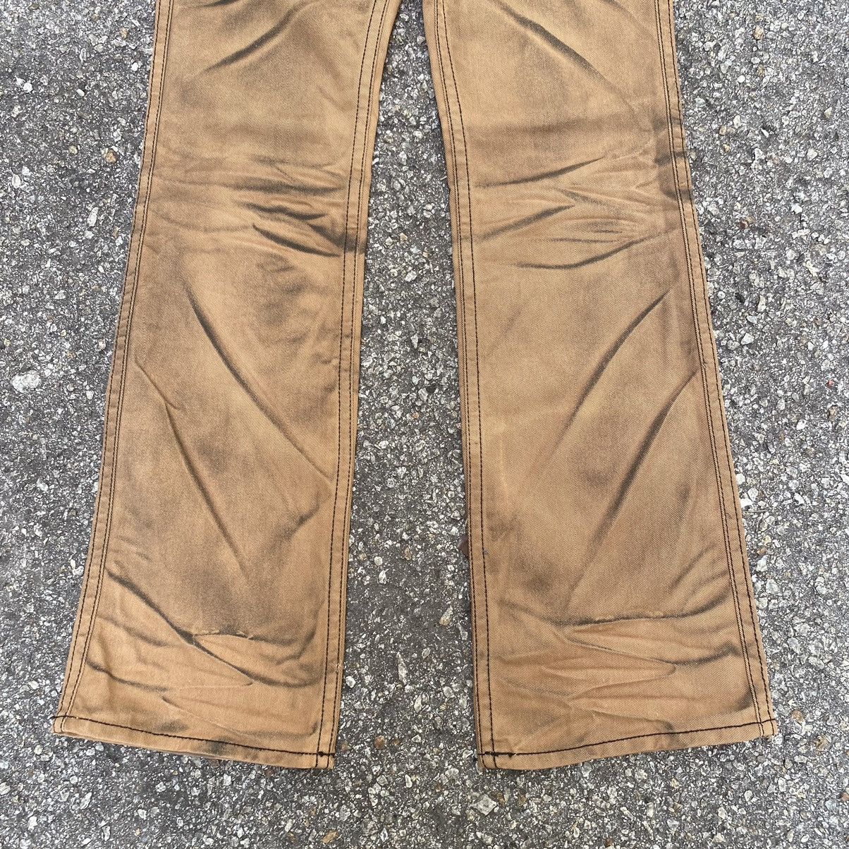 If Six Was Nine Flared Xfrm Skull Embroidery Clawmark Boot Cut Pants Size US 30 / EU 46 - 3 Thumbnail