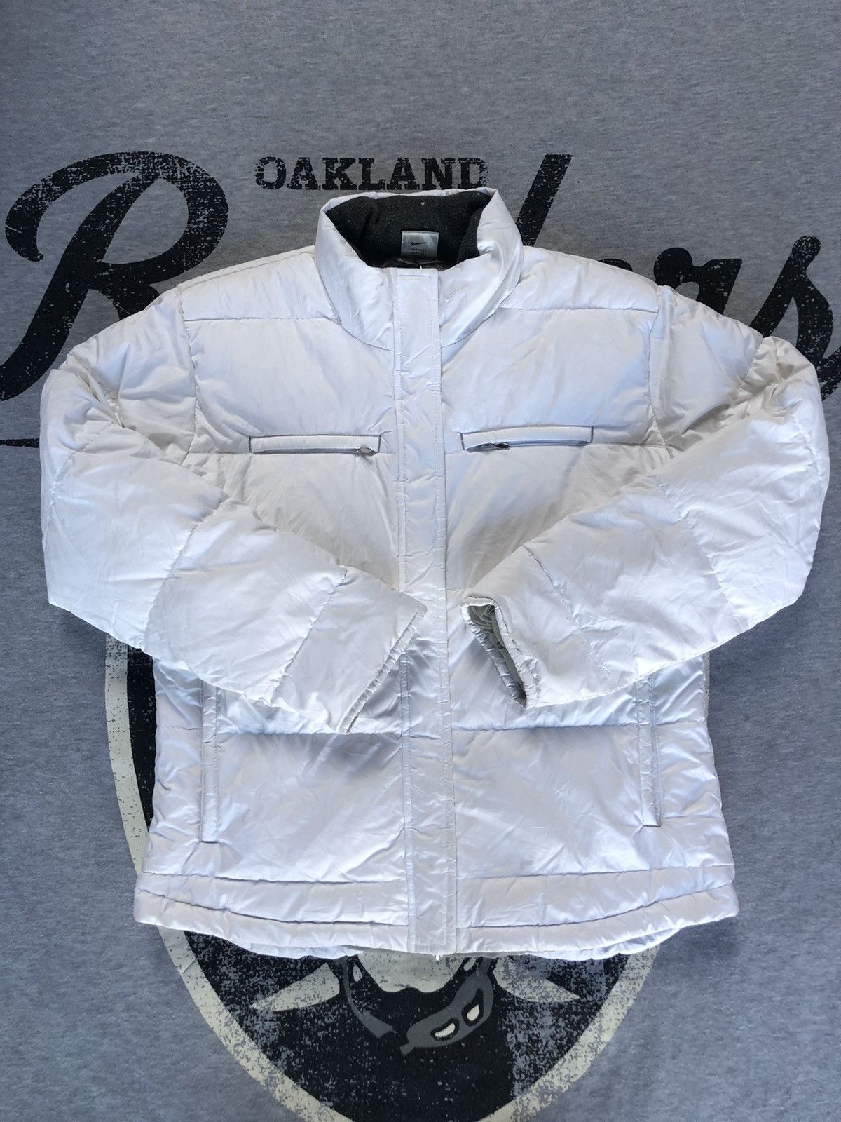 Nike × Vintage NIKE GOOSE DOWN PUFFER JACKET Size XS / US 0-2 / IT 36-38 - 1 Thumbnail