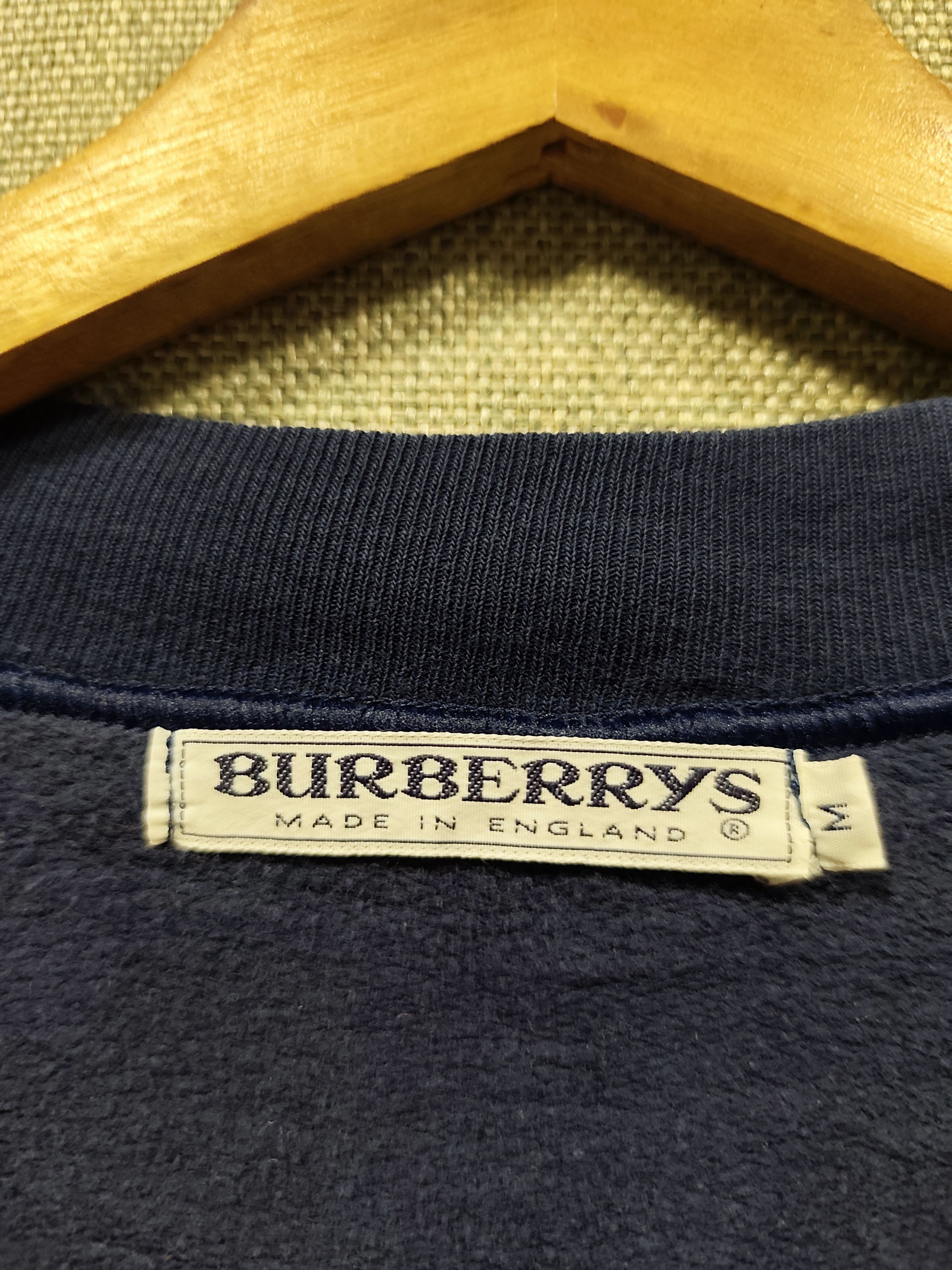 Burberry Vintage 90s sweatshirt Burberrys Sport Size US M / EU 48-50 / 2 - 5 Thumbnail