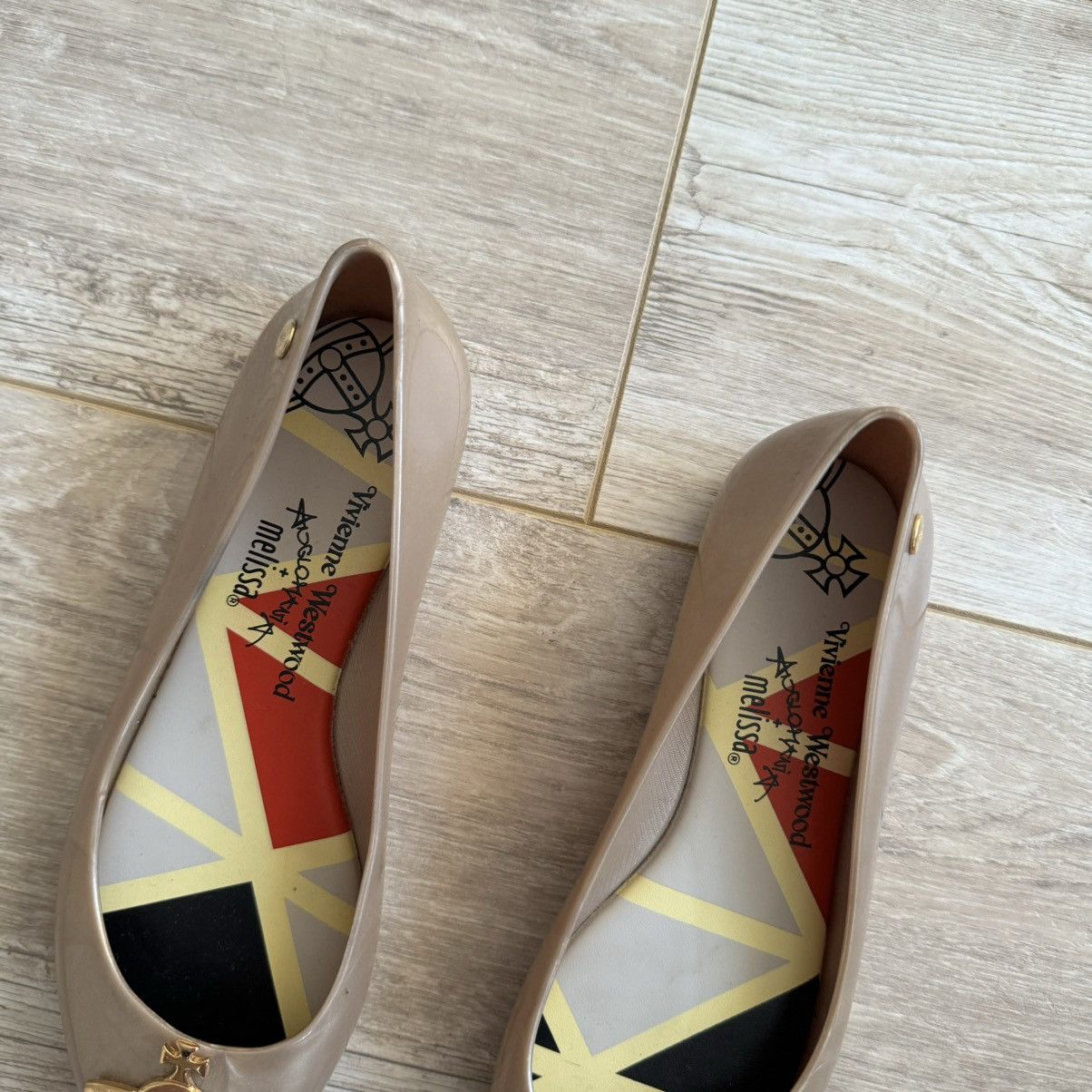 Melissa × Vivienne Westwood Vivienne Westwood Mellisa Ballet Flats Size US 6 / IT 36 - 5 Thumbnail