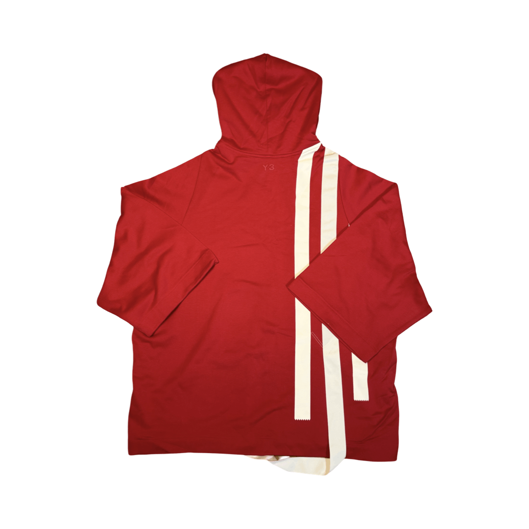 Adidas × Y-3 × Yohji Yamamoto Y-3 Short Sleeve Oversized Hoodie Size US XS / EU 42 / 0 - 1 Thumbnail