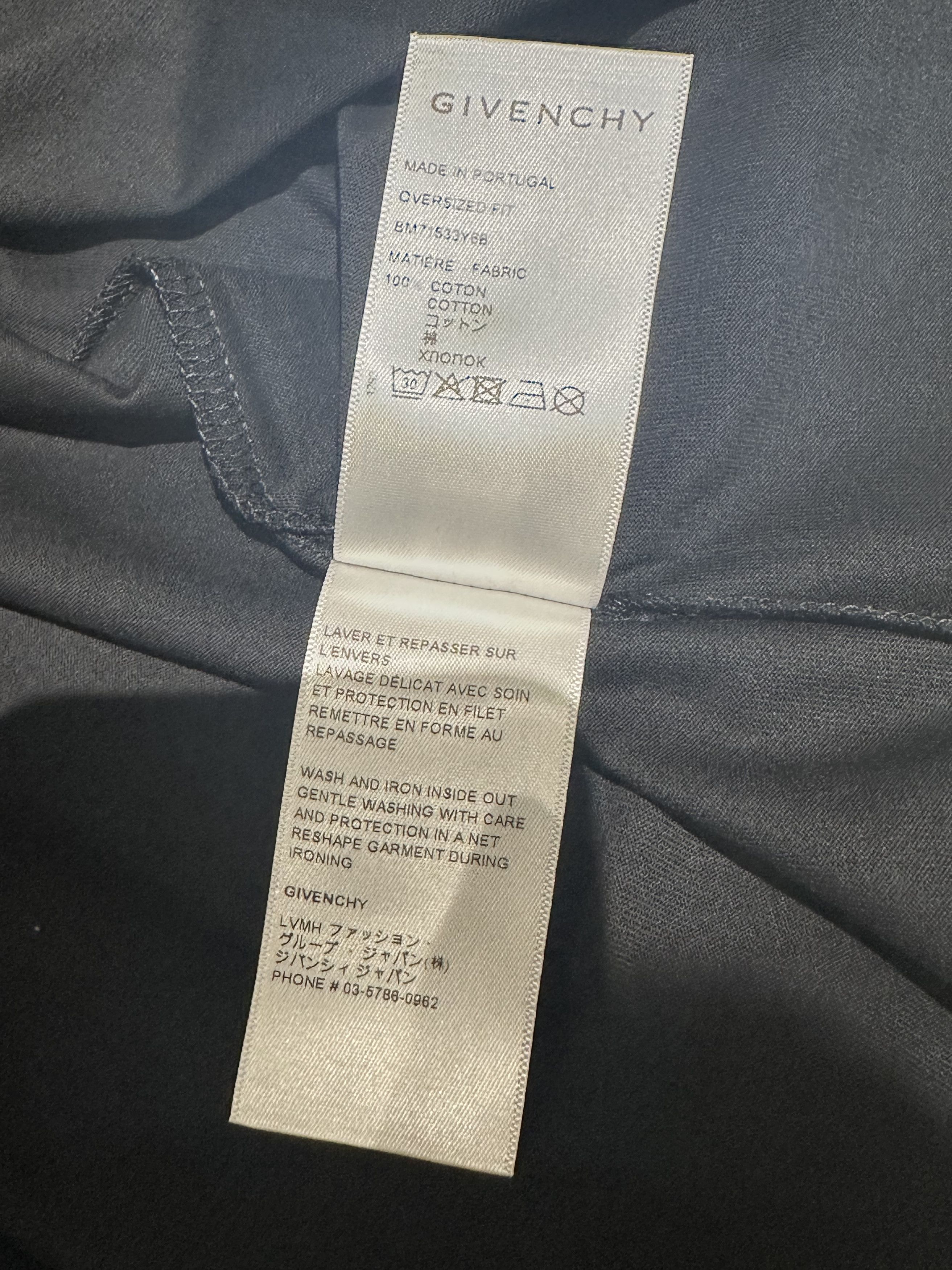 Givenchy Givenchy Printed Logo T Shirt Size US M / EU 48-50 / 2 - 7 Thumbnail