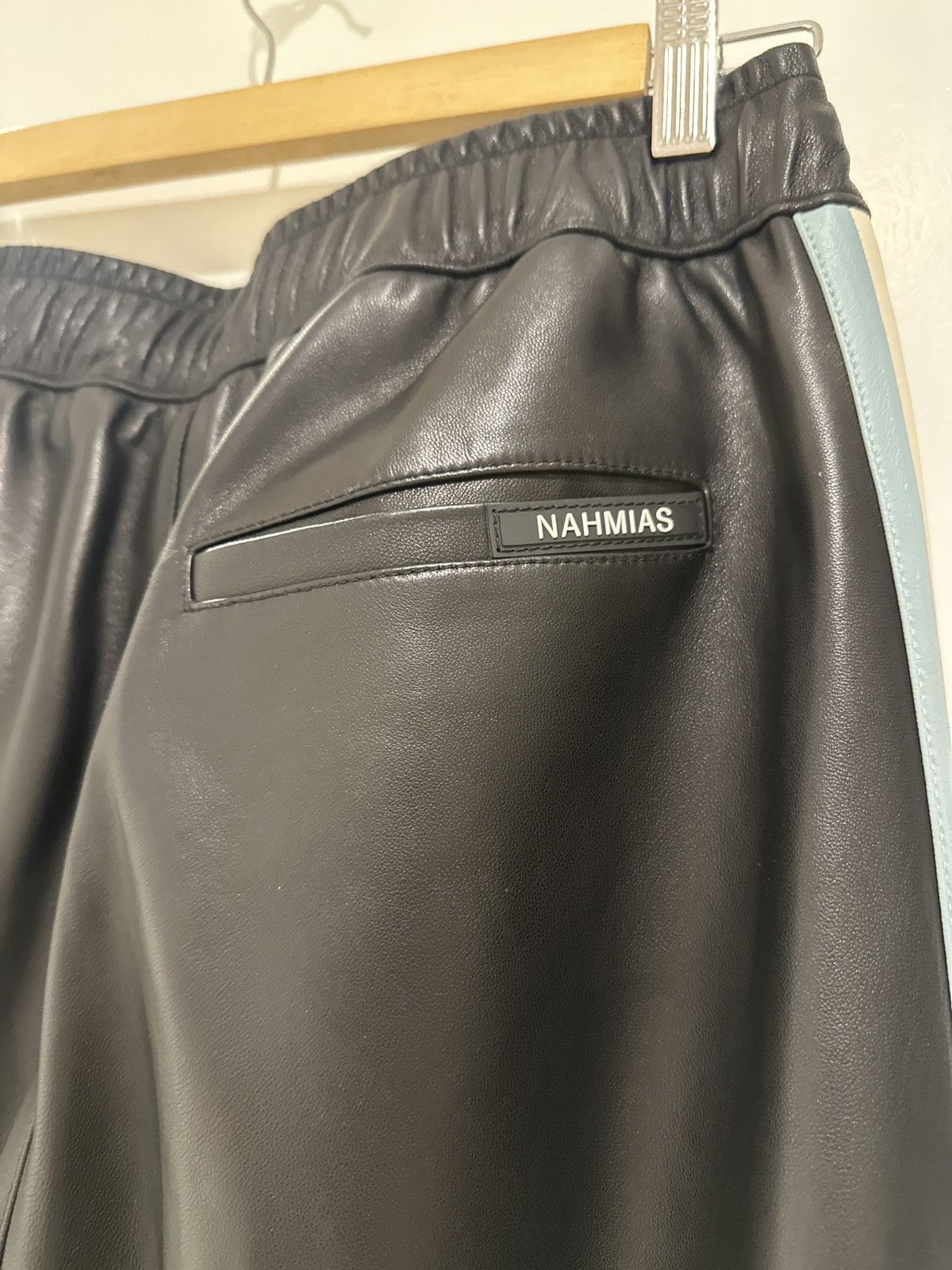 Nahmias 1600$ Nahmias Leather pants Size US 34 / EU 50 - 7 Thumbnail