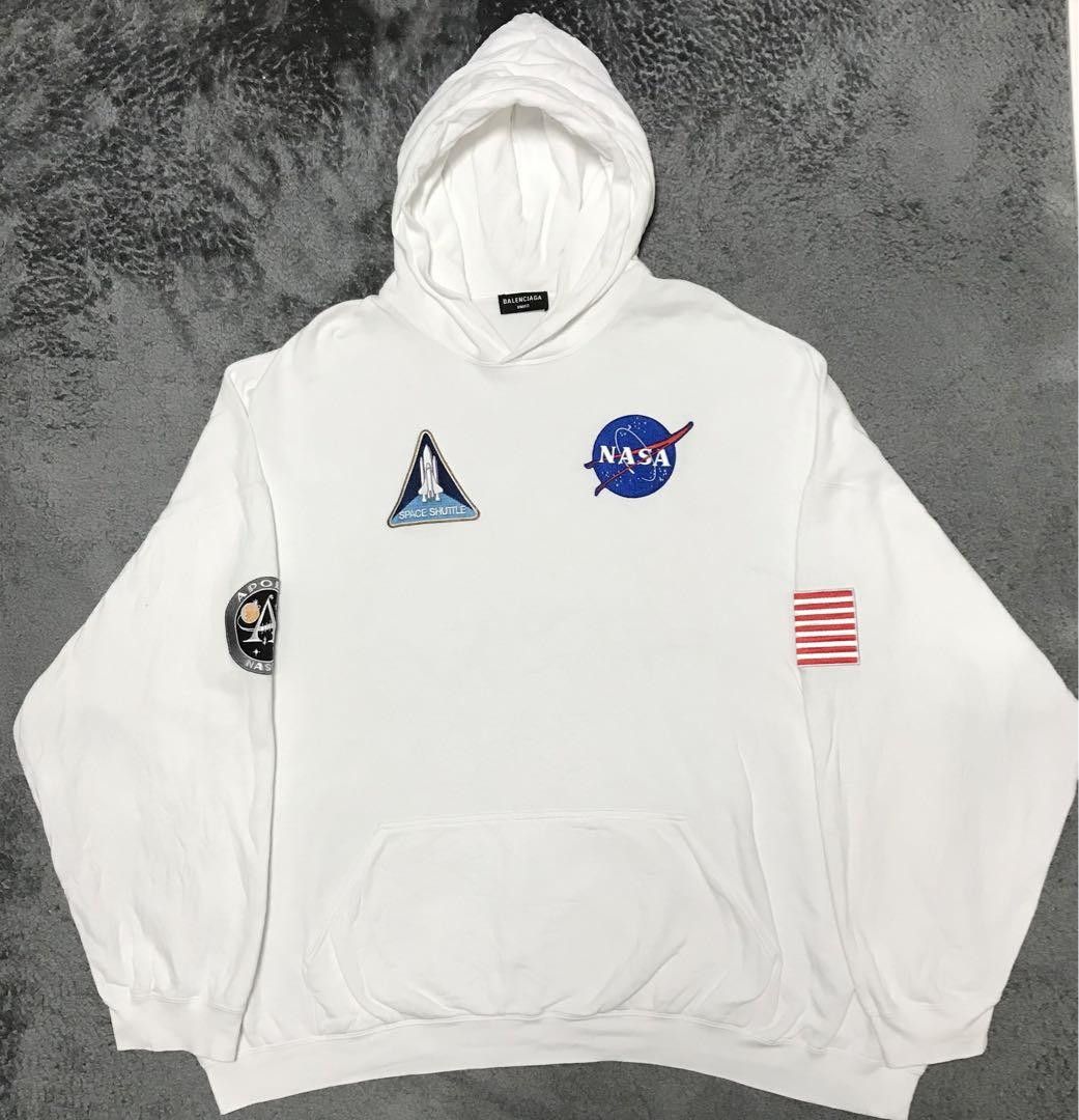 Nasa embroidered hoodie on sale