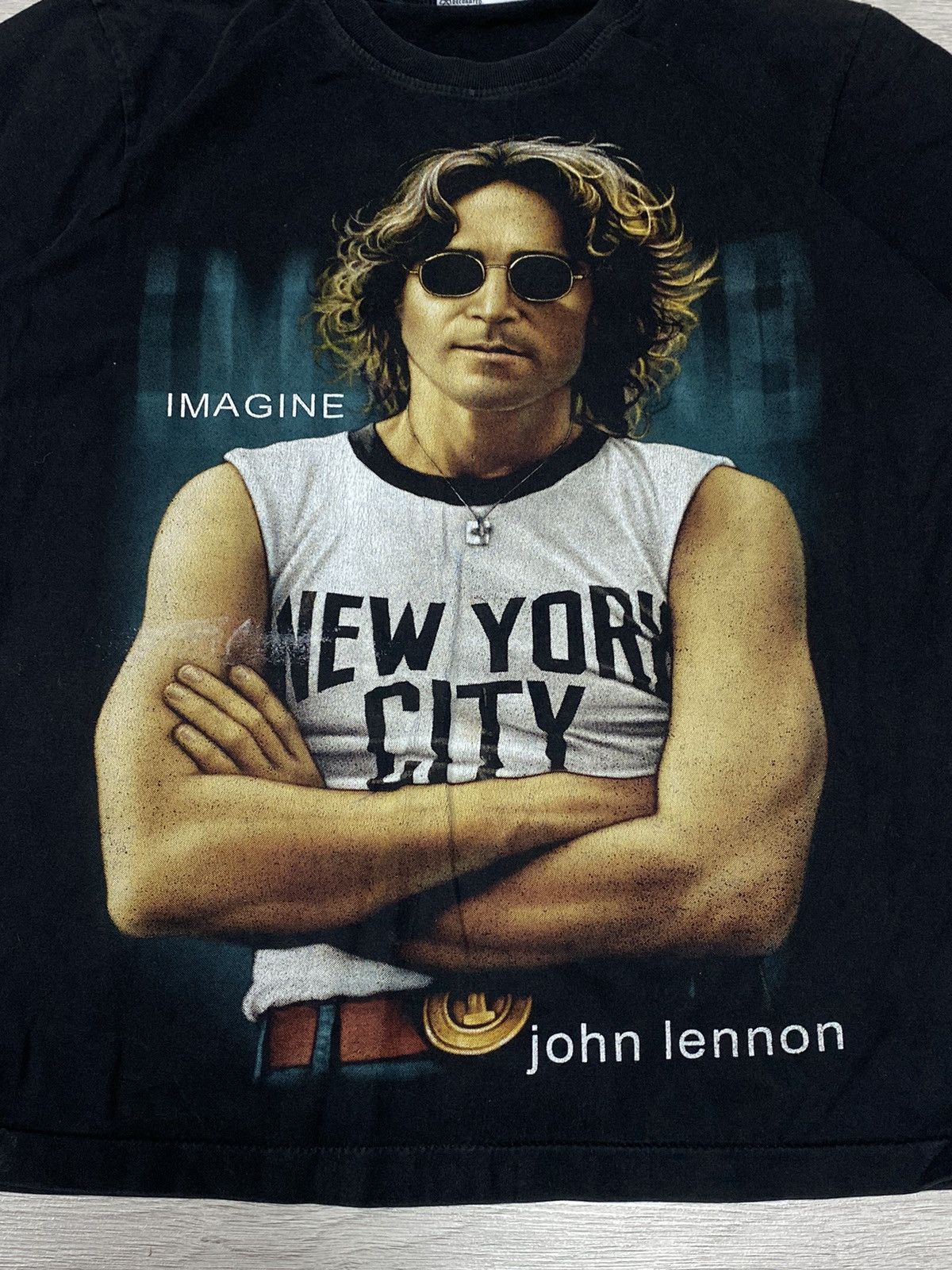 Band Tees Vintage The Roxx John Lennon “Imagine” t-shirt Size US M / EU 48-50 / 2 - 4 Thumbnail