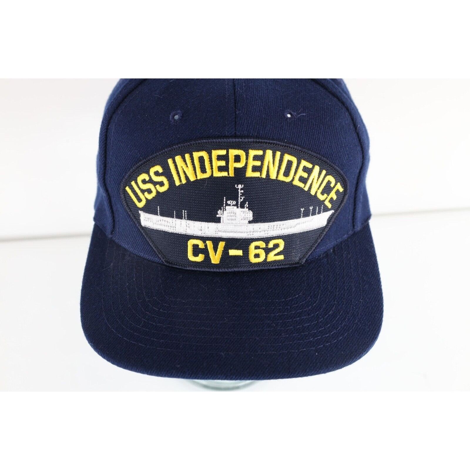 Vintage Vintage 90s Military USS Independence CV-62 Naval Hat Size ONE SIZE - 2 Thumbnail