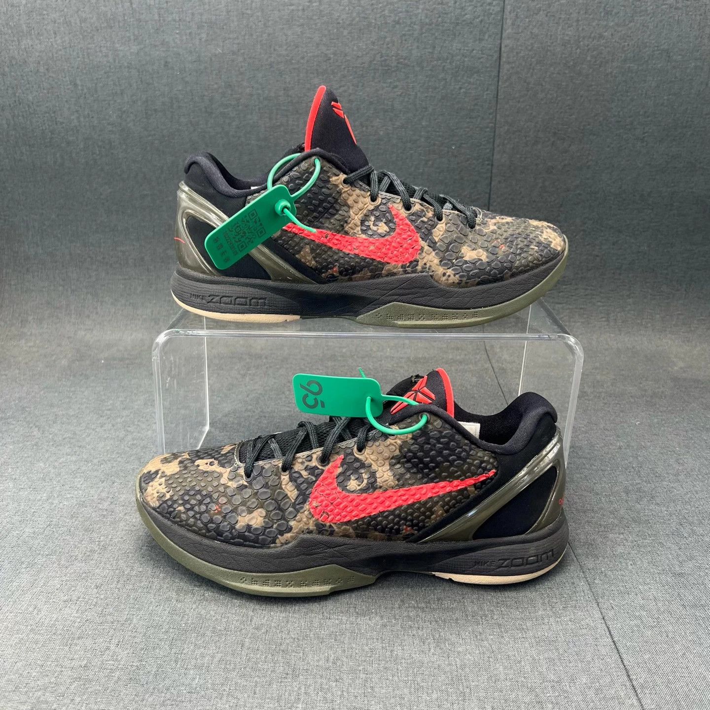 Nike Nike ZK6 Black Red Camo 44 Size US 11 / EU 44 - 1 Thumbnail