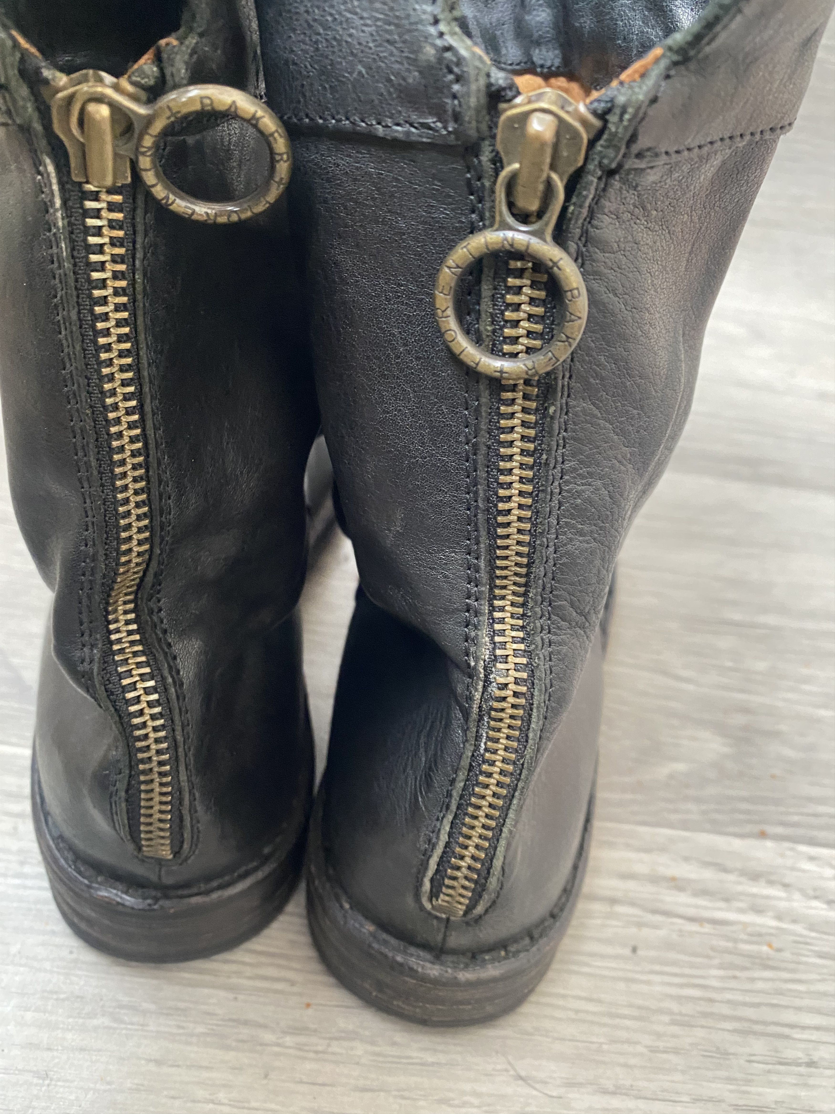 Fiorentini + Baker guidi style back zip up fiorentini baker boots sz 40.5 Size US 7.5 / EU 40-41 - 6 Thumbnail