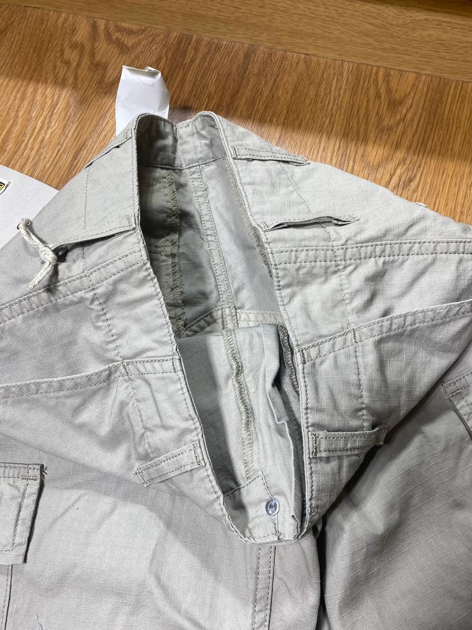 Carhartt × Vintage vintage 90s crazy faded Carhartt brown work carpenter shorts Size US 28 / EU 44 - 10 Thumbnail