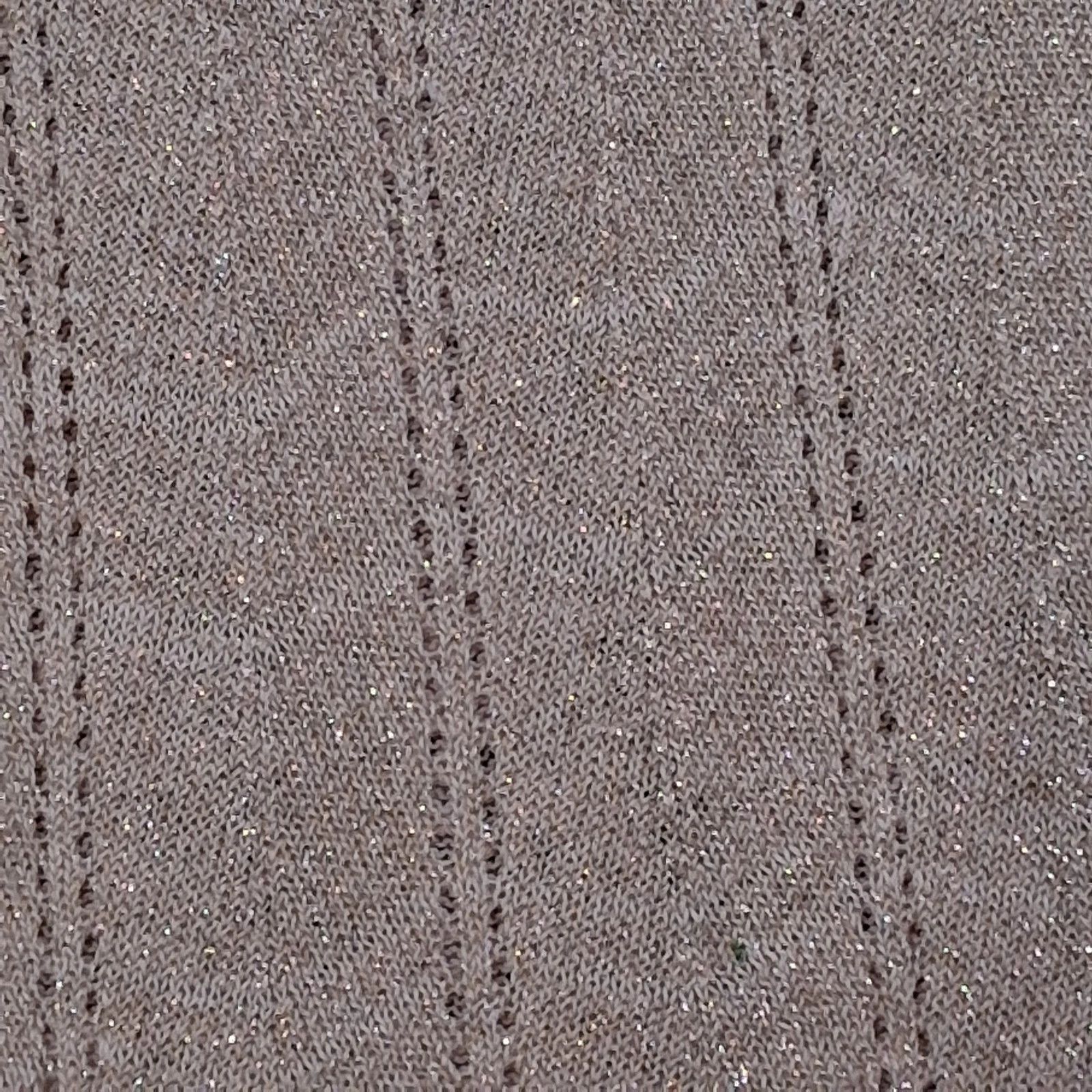 Other STUDIO Y Shimmer Knit Sleeveless Top Side Tie Pointelle Size M / US 6-8 / IT 42-44 - 2 Thumbnail
