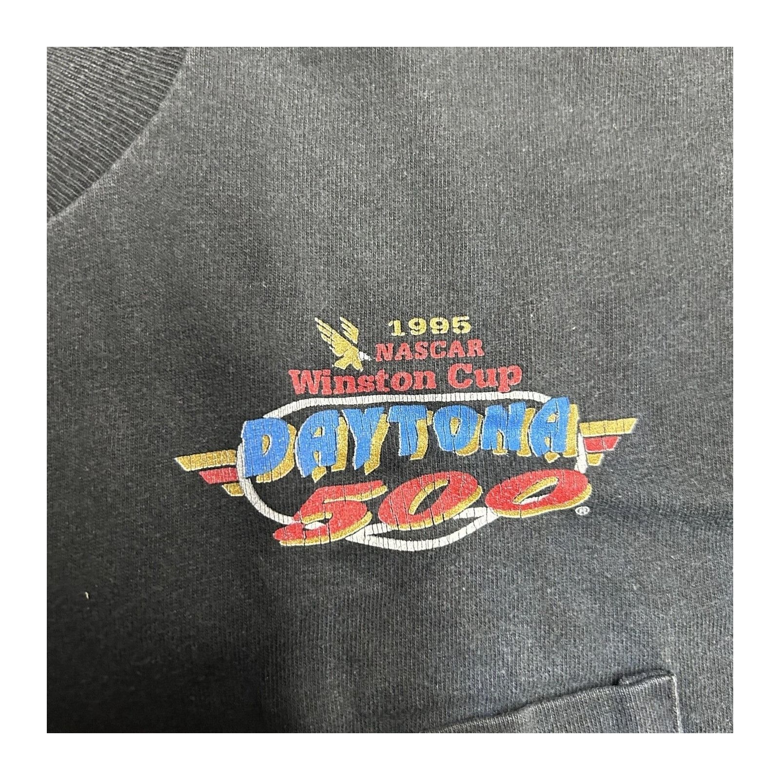 Chase Authentics Vintage NASCAR Motorsport Label Daytona 500 Winston Cup Shir Size US XL / EU 56 / 4 - 6 Thumbnail