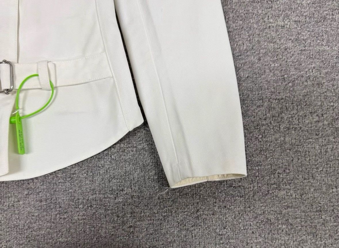 Dior Dior White little bee embroidered diamond coat Size XS / US 0-2 / IT 36-38 - 5 Thumbnail