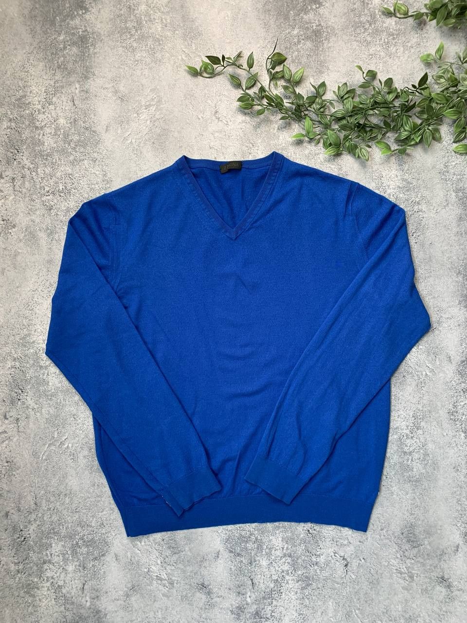 Hotsell Ermenegildo Zegna Blue Sweater XXL