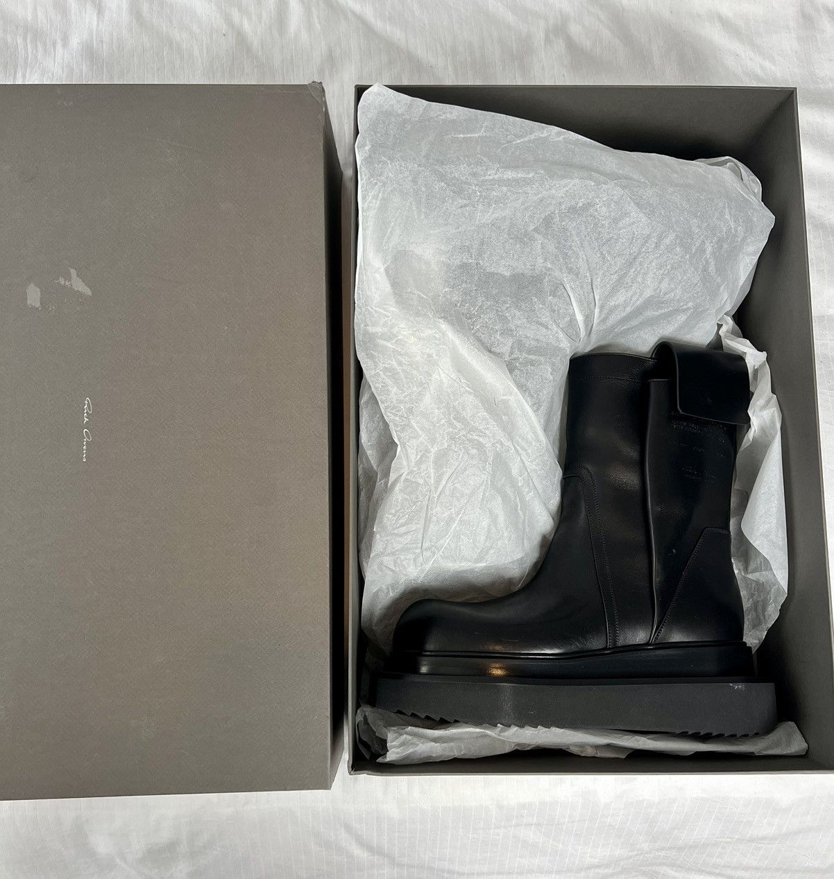 Rick Owens RICK OWENS SS22 TURBO CYCLOPS FOG POCKET CREEPER BOOTS 11 Size US 11 / EU 44 - 15 Thumbnail