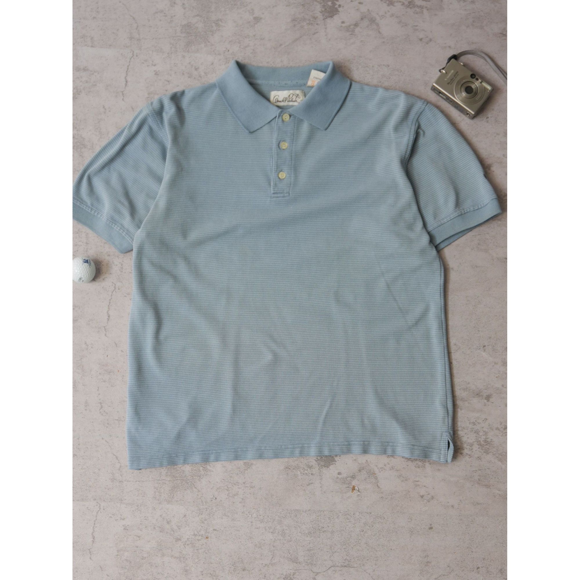 Other Vintage 90s Arnold Palmer Blue Polo Size US S / EU 44-46 / 1 - 1 Thumbnail