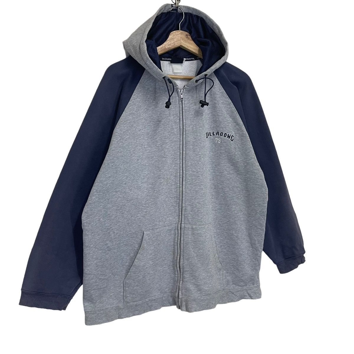 Billabong Vintage Billabong Small Logo Zipper Hoodie Size US L / EU 52-54 / 3 - 2 Thumbnail