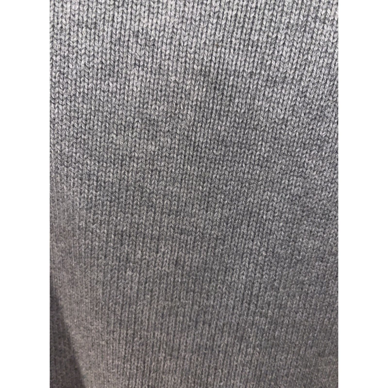 Polo Ralph Lauren VINTAGE Polo Ralph Lauren Men’s Sweater 1/4 Zip Flag Gray Cotton Long Sleeve Casual Winter Summer Fall Spring L Size US L / EU 52-54 / 3 - 6 Thumbnail