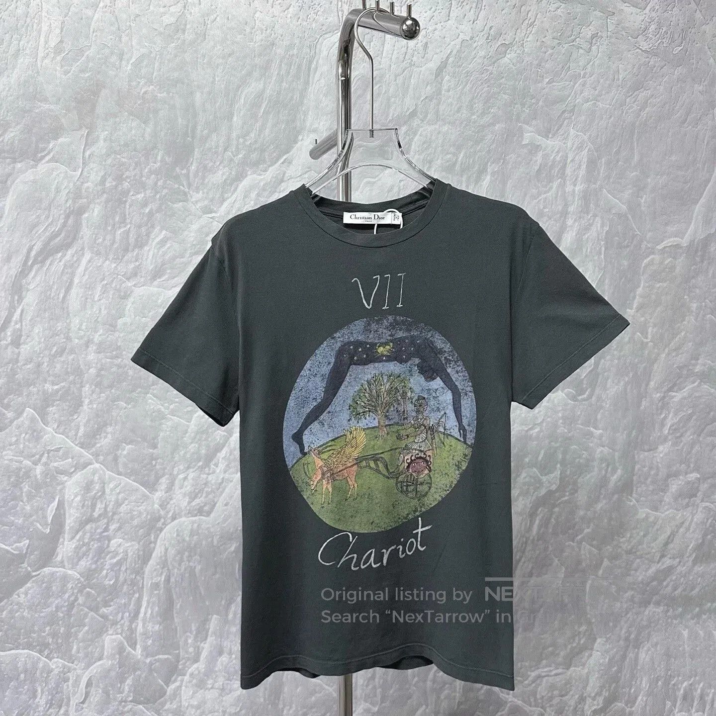 Dior christian dior tarot graphic short sleeve t-shirt. Size XS / US 0-2 / IT 36-38 - 1 Thumbnail
