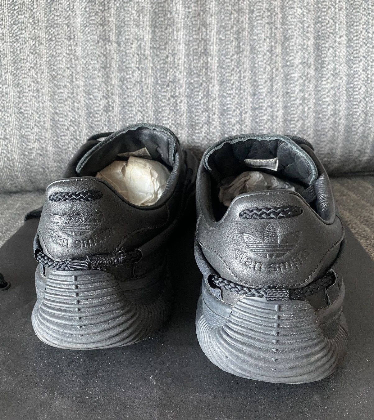 Adidas × Craig Green × Designer Craig Green x adidas Scuba Stan 'Triple Black' Size US 12 / EU 45 - 4 Thumbnail