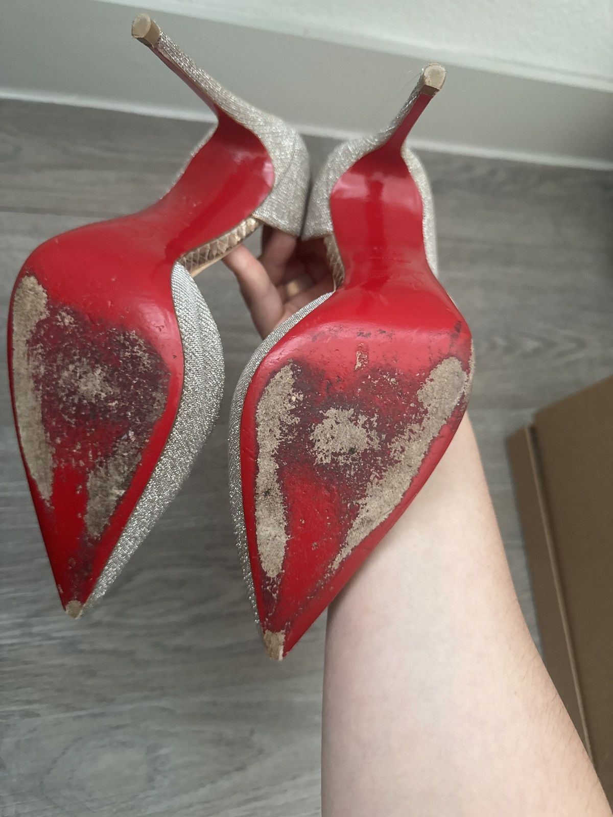 Christian Louboutin Barely worn louboutin Size US 7.5 / IT 37.5 - 3 Thumbnail