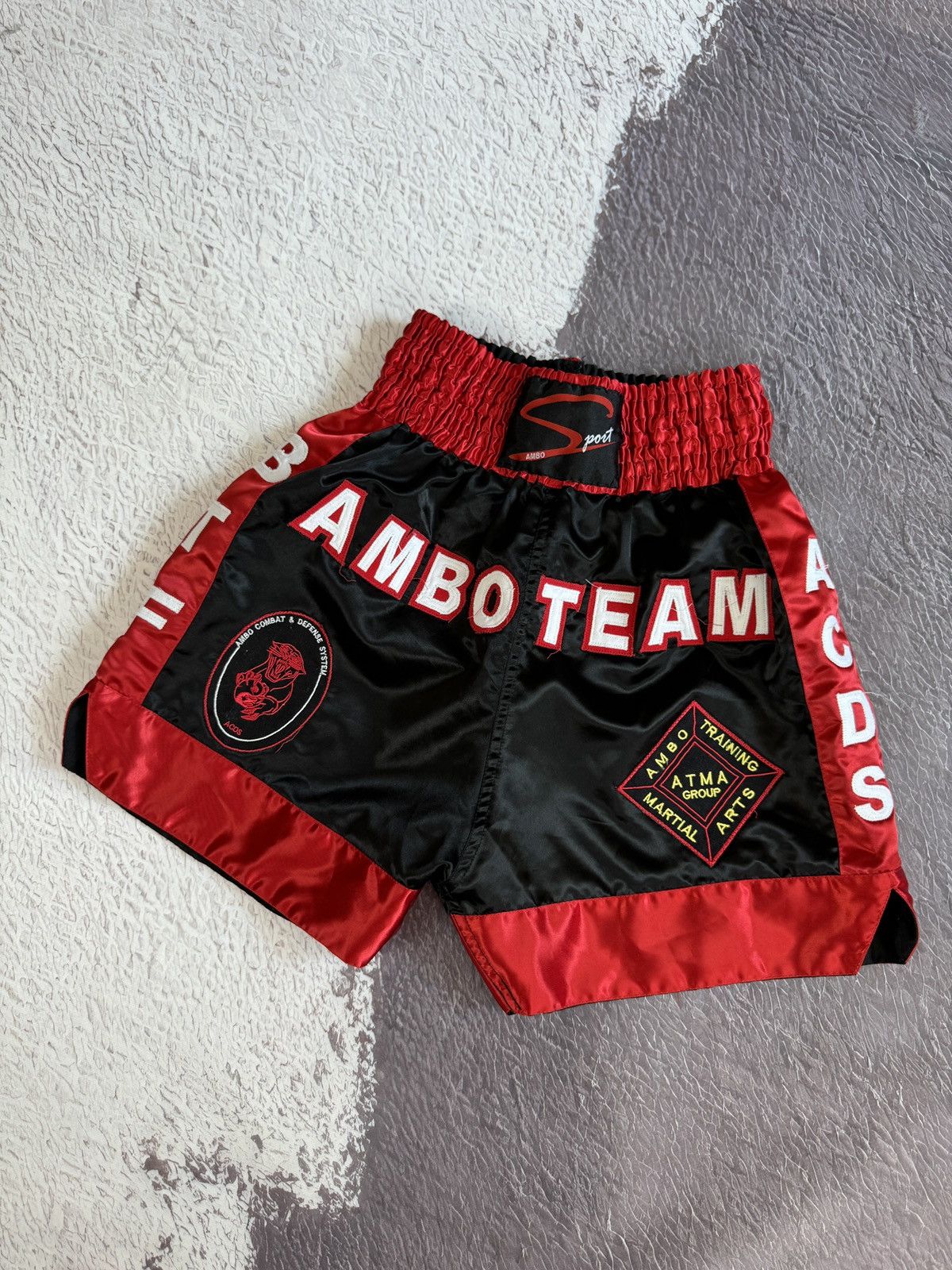 Flight Club Vintage MMA Kickboxing ACDS Martial Arts Training shorts Size US 30 / EU 46 - 2 Thumbnail