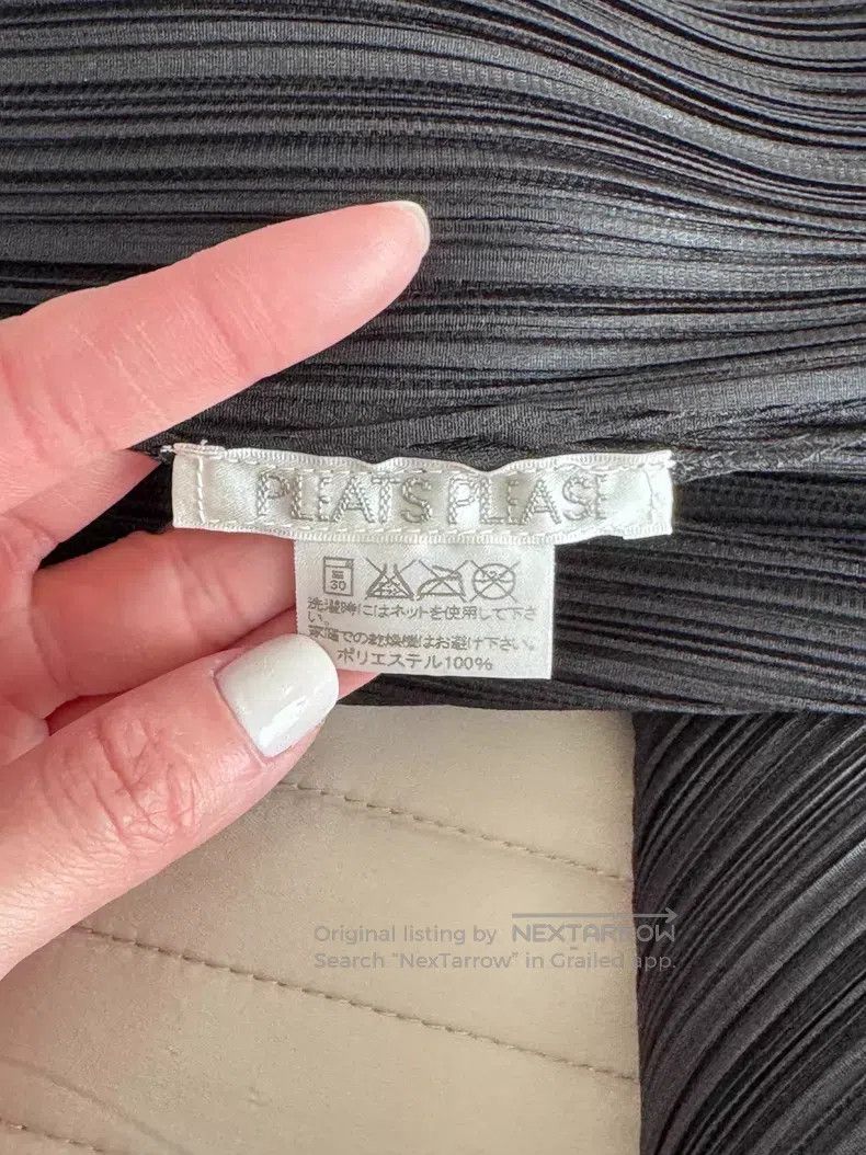 Issey Miyake Issey Miyake Black Pleated Dress Size M / US 6-8 / IT 42-44 - 5 Thumbnail