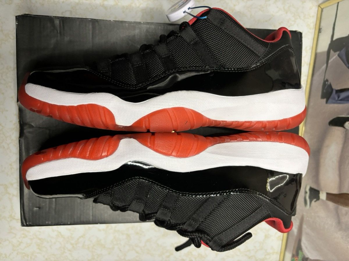 Jordan Brand Jordan Retro 11 low ‘bred” Size US 9.5 / EU 42-43 - 4 Thumbnail