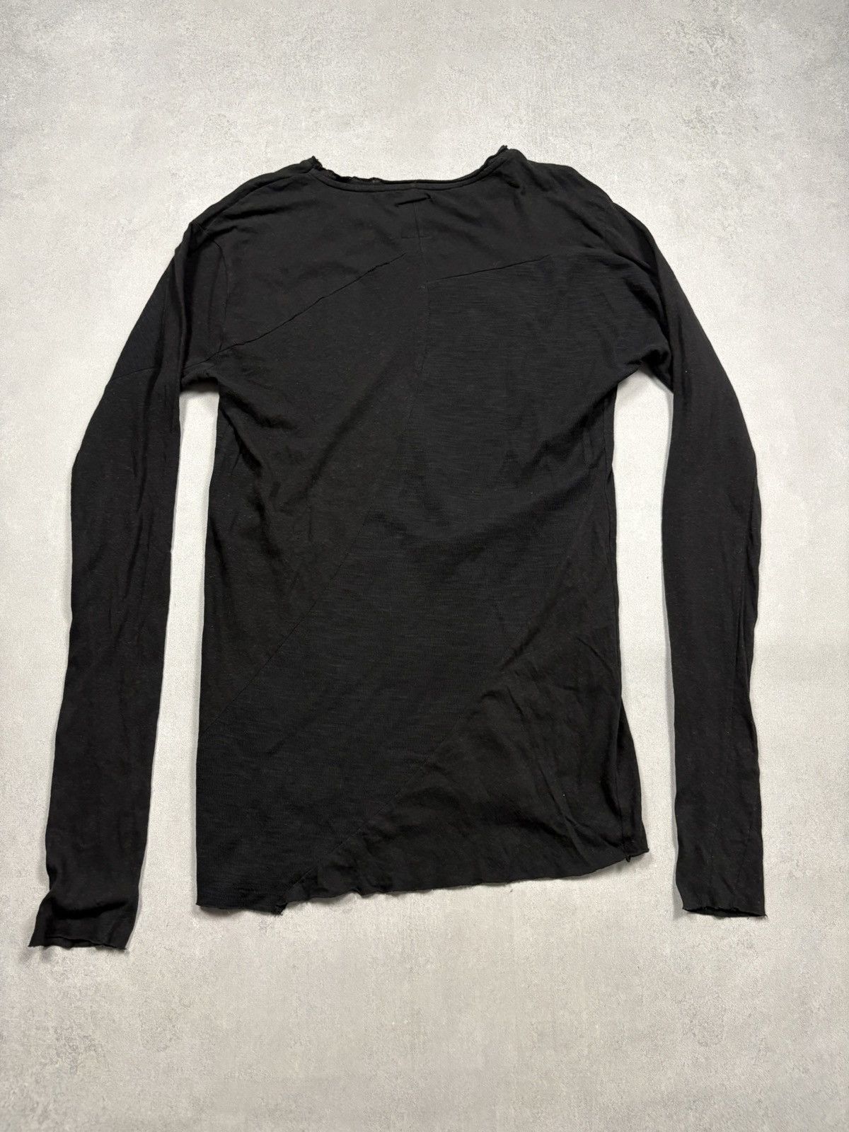 Thom Krom Thom Krom Asymmetric Long Sleeve Layered Top Avant Garde Y2K Size M / US 6-8 / IT 42-44 - 2 Thumbnail