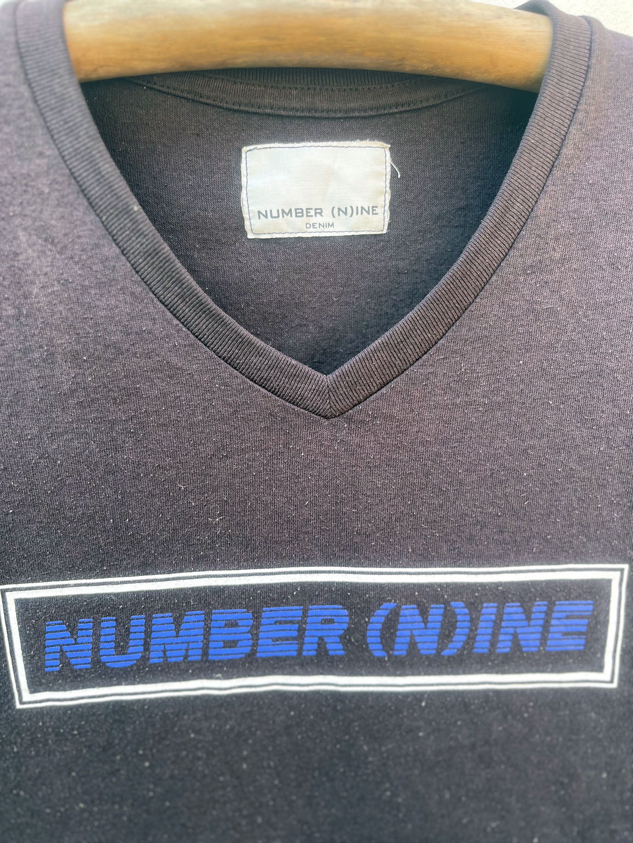 Number (N)ine Number Nine Denim Japan V Neck Size US S / EU 44-46 / 1 - 2 Thumbnail