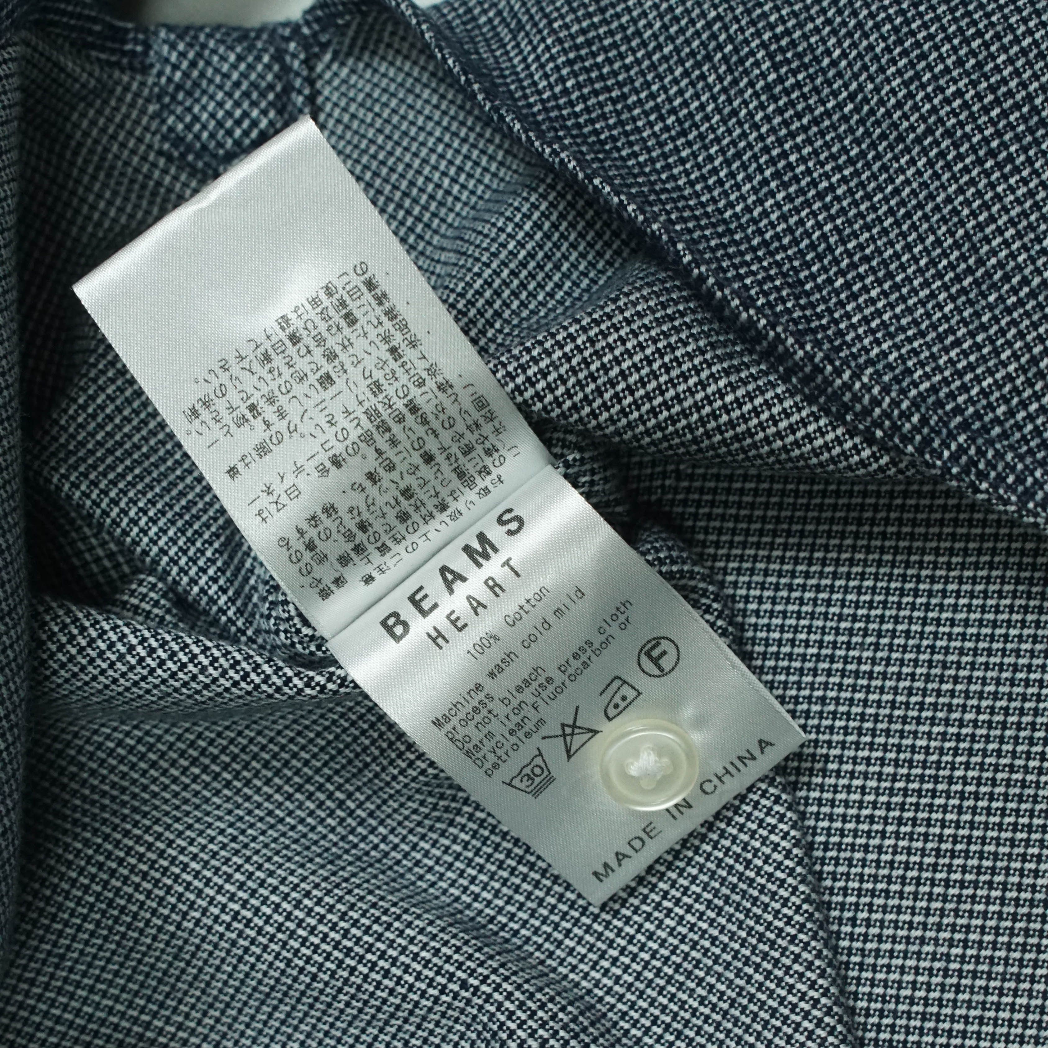 Beams Japan *NoTariff Beams Heart Longsleeve Shirt Size US L / EU 52-54 / 3 - 6 Thumbnail