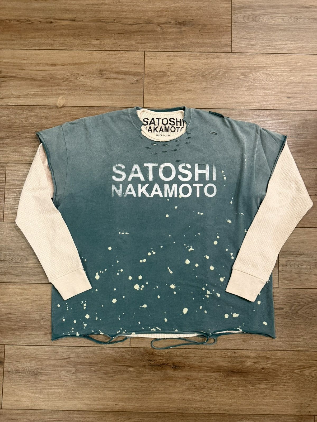 Satoshi Nakamoto Satoshi Nakamoto Luke Thermal Cutoff | Grailed