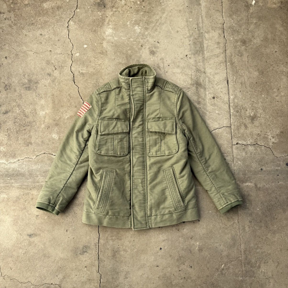 Polo Ralph Lauren Polo Jeans Ralph Lauren Khaki Olive Sample Jacket Size US S / EU 44-46 / 1 - 1 Thumbnail