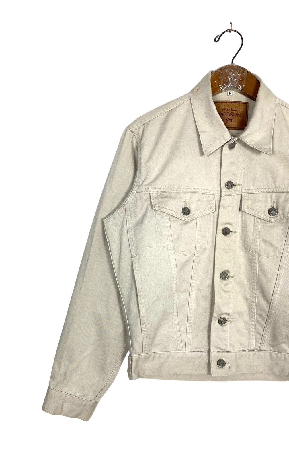 Japanese Brand Rare‼️ Bobson Trucker Jacket Made in Japan Size US S / EU 44-46 / 1 - 2 Thumbnail