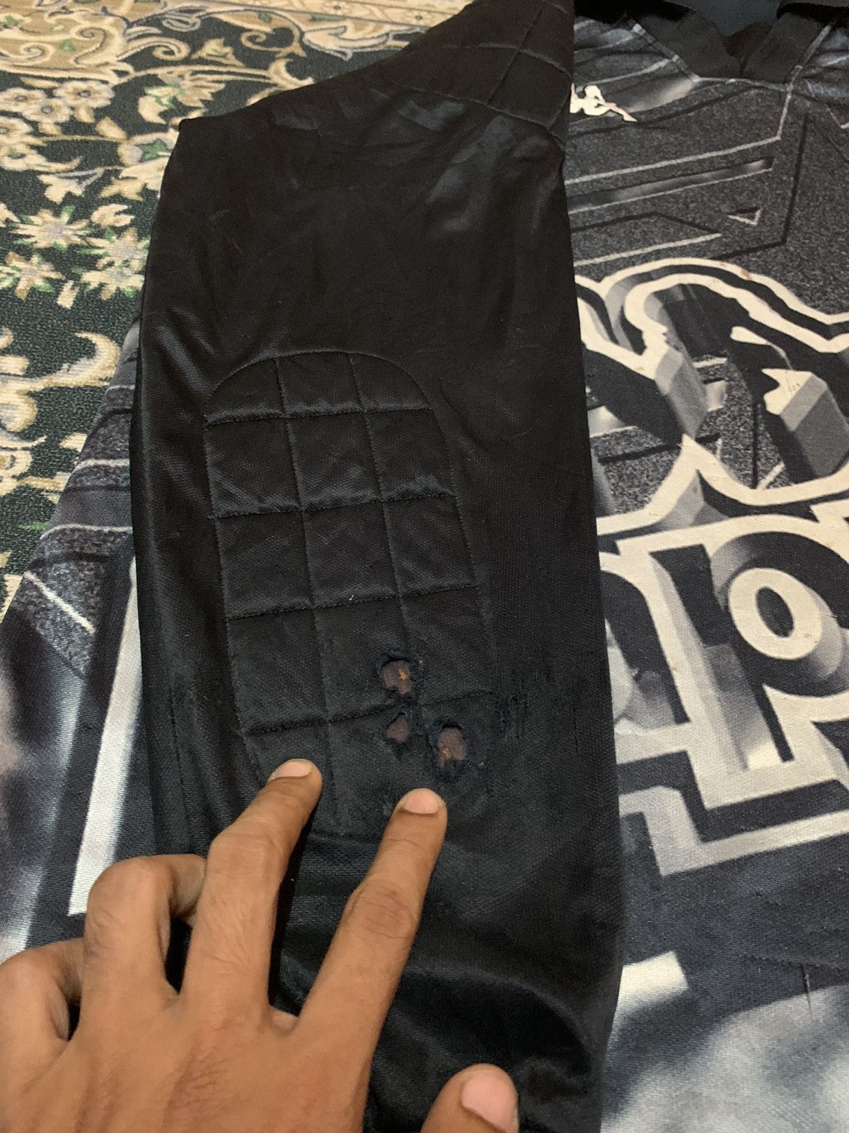 Japanese Brand × Kappa × Vintage 90s KAPPA BIG LOGO KEEPER JERSEY DISTRESSED Size US L / EU 52-54 / 3 - 6 Thumbnail