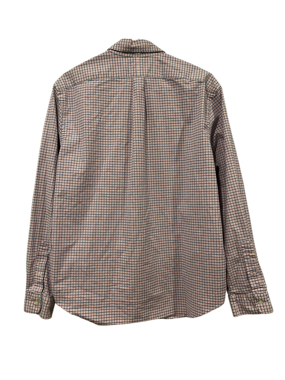 Ralph Lauren Ralph Lauren Slim Fit Stretch Oxford Men’s Blue Pink Plaid Size US XXL / EU 58 / 5 - 4 Thumbnail
