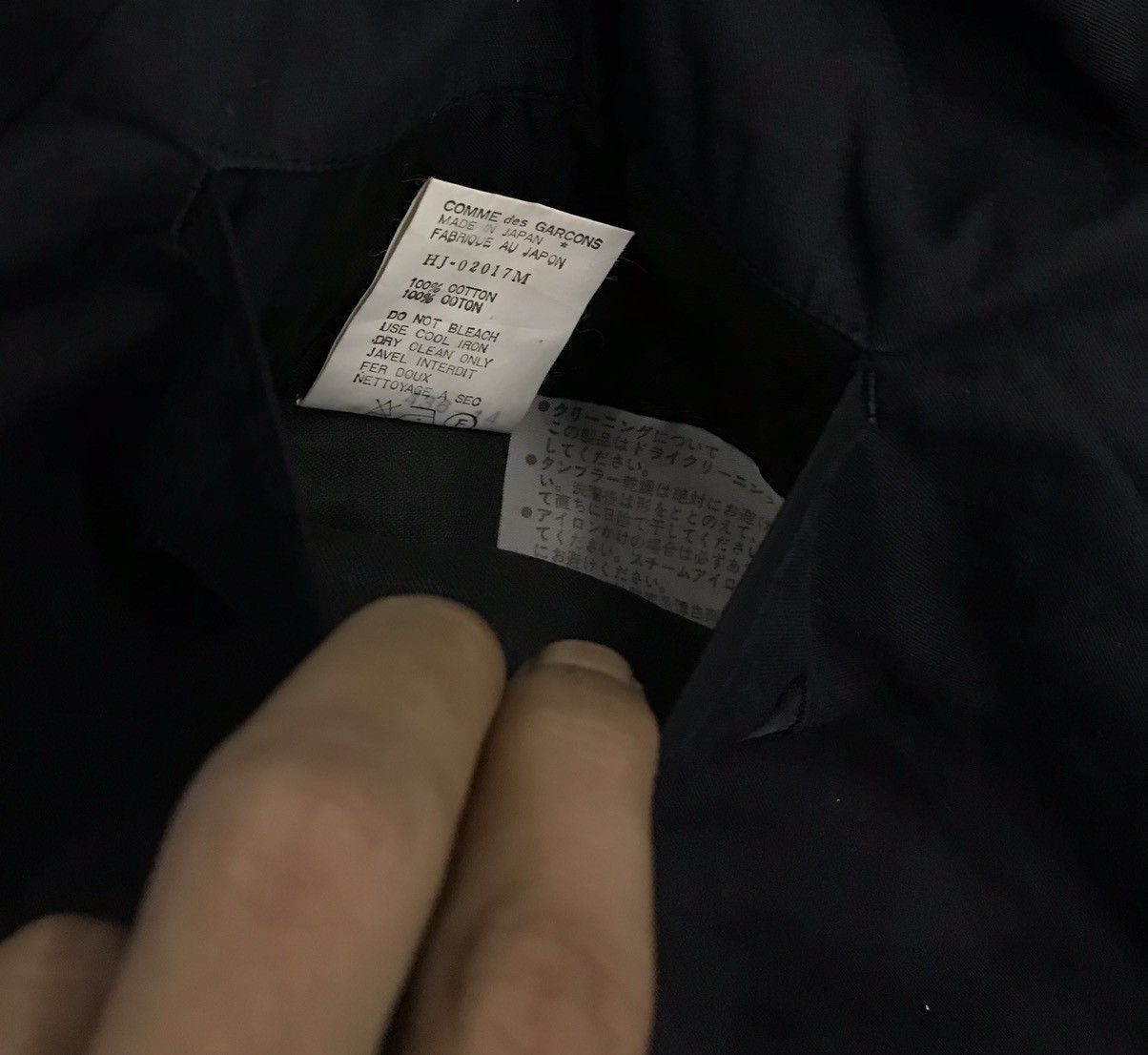 Comme des Garcons × Comme des Garcons Homme × Japanese Brand Vintage Comme Des Garcons Homme Made In Japan Blazer Size US M / EU 48-50 / 2 - 12 Thumbnail