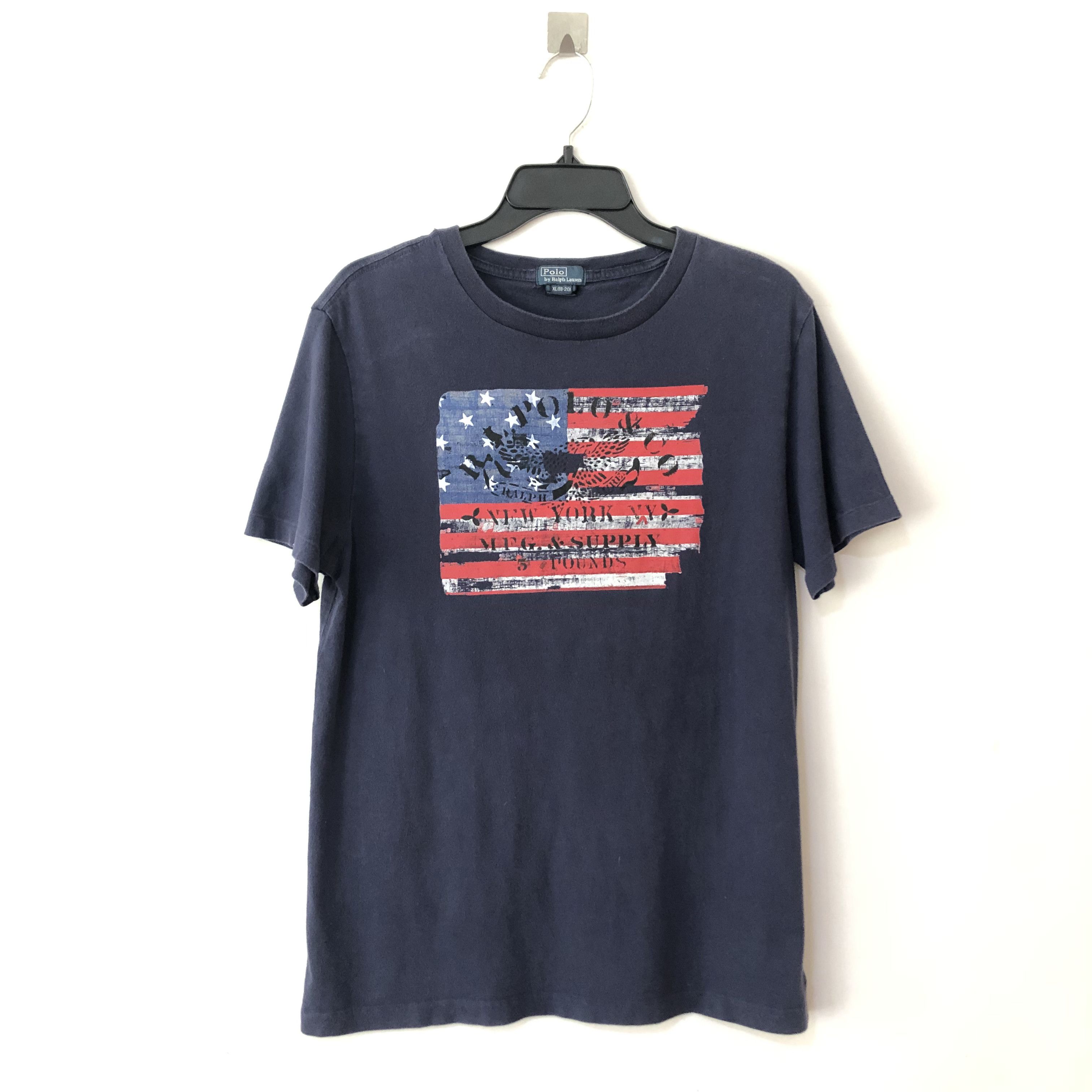 Polo Ralph Lauren Vintage Polo Ralph Lauren Youth T-Shirt Size XL (18-20) Size US XL / EU 56 / 4 - 1 Thumbnail