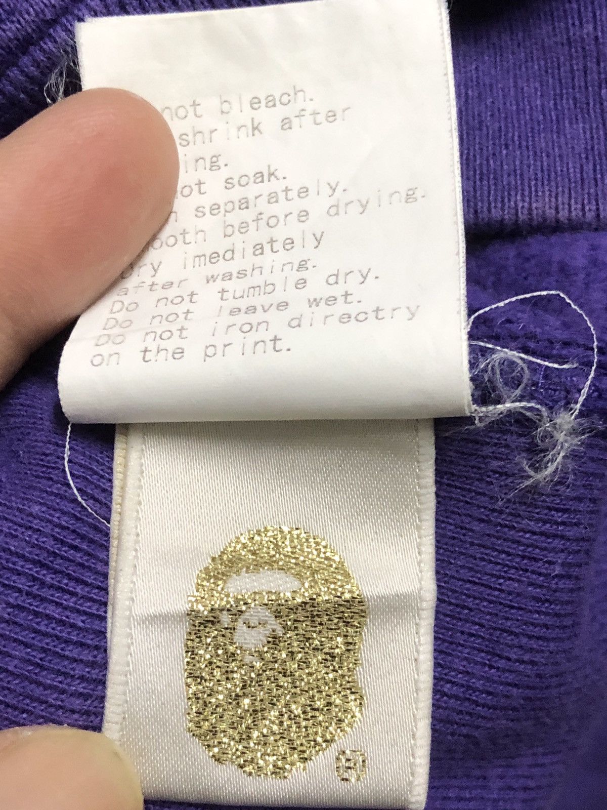 Bape Bape Ape Head Pullover Hoodie Size US S / EU 44-46 / 1 - 7 Thumbnail