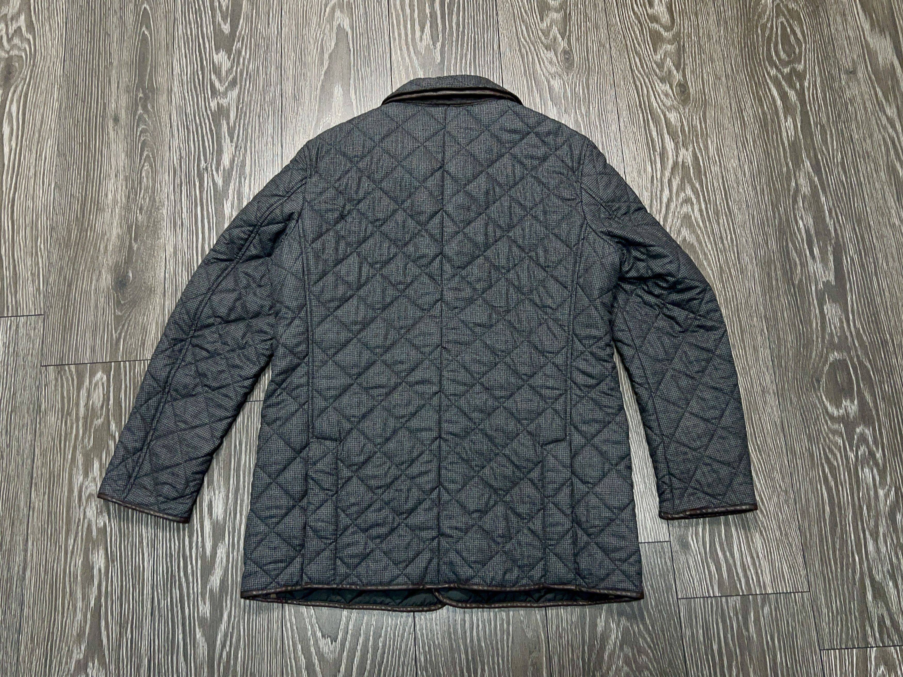 Other RIK Made in Italy Wool Quilted Jacket Classic Size 42 / 52 Size US L / EU 52-54 / 3 - 16 Thumbnail