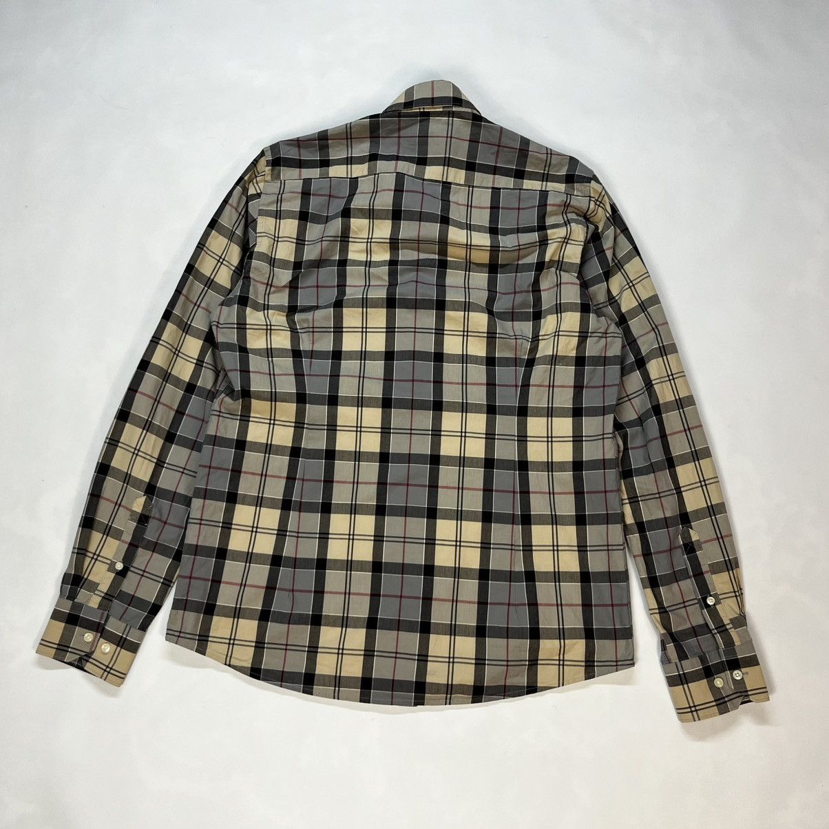 Barbour Men's Barbour Shirt Tartan Gray England Classic Size M Size US M / EU 48-50 / 2 - 8 Thumbnail