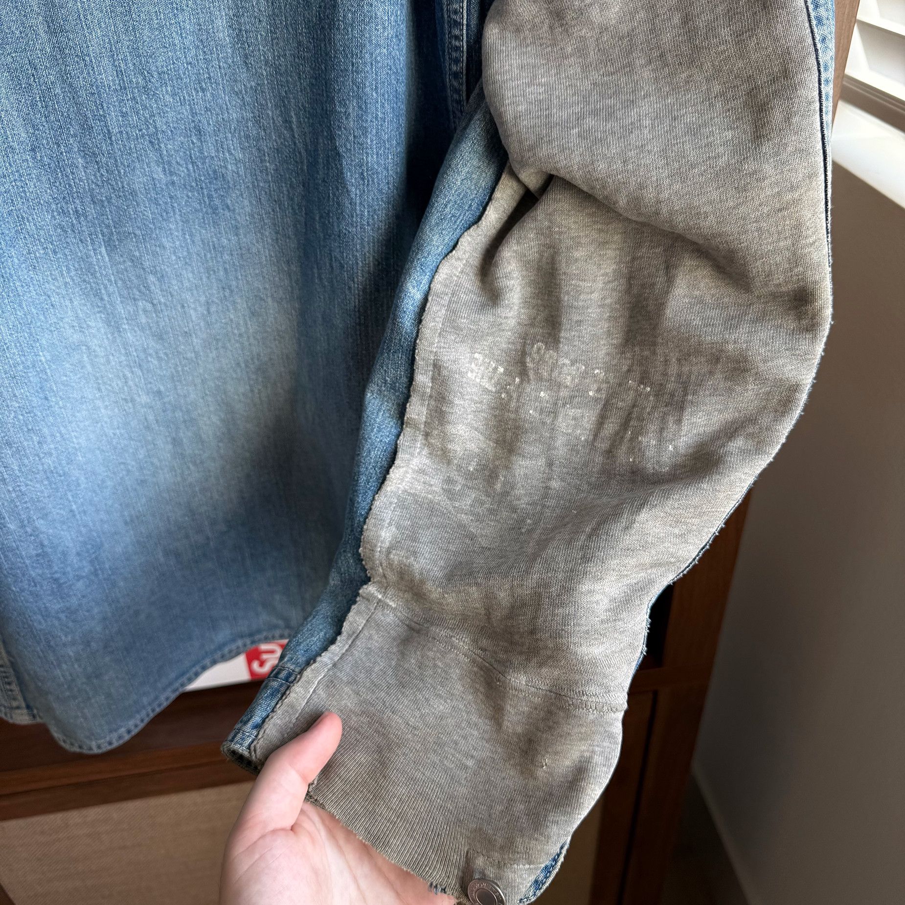 Undercover AW03 Paper Doll Hybrid Reconstructed Denim Chore Jacket Size US L / EU 52-54 / 3 - 13 Thumbnail