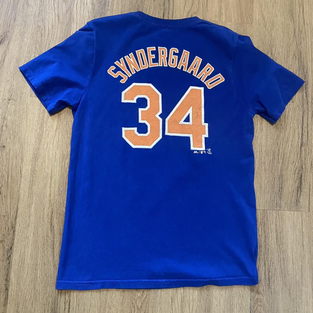 Majestic Blue and orange vintage Mets tee sports Size US S / EU 44-46 / 1 - 2 Thumbnail