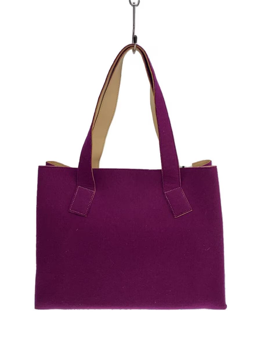 Yohji Yamamoto x YS Yamamoto Felt Tote Bag in Purple, Women's