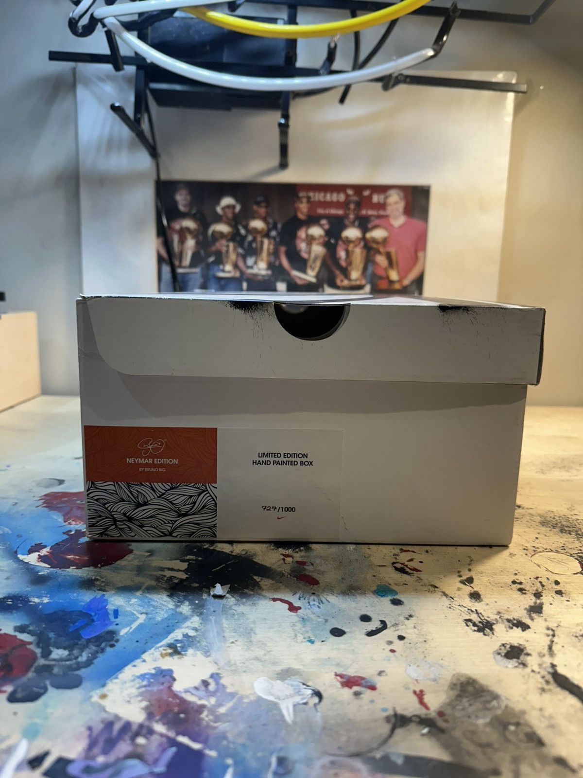 Nike Nike Hypervenom Phantom 2 FG “Neymar” - SPECIAL BOX - “NEW” Size US 9.5 / EU 42-43 - 9 Thumbnail
