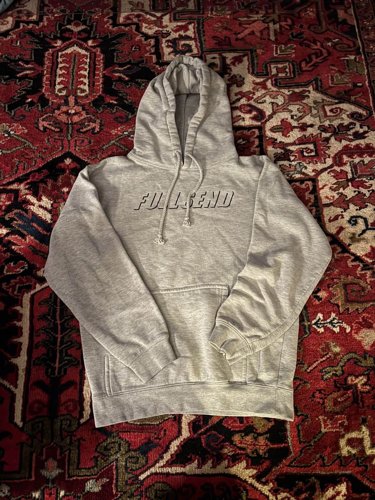 Other Gray Heavyweight 'Full Send' Hoodie Size US S / EU 44-46 / 1 - 1 Thumbnail