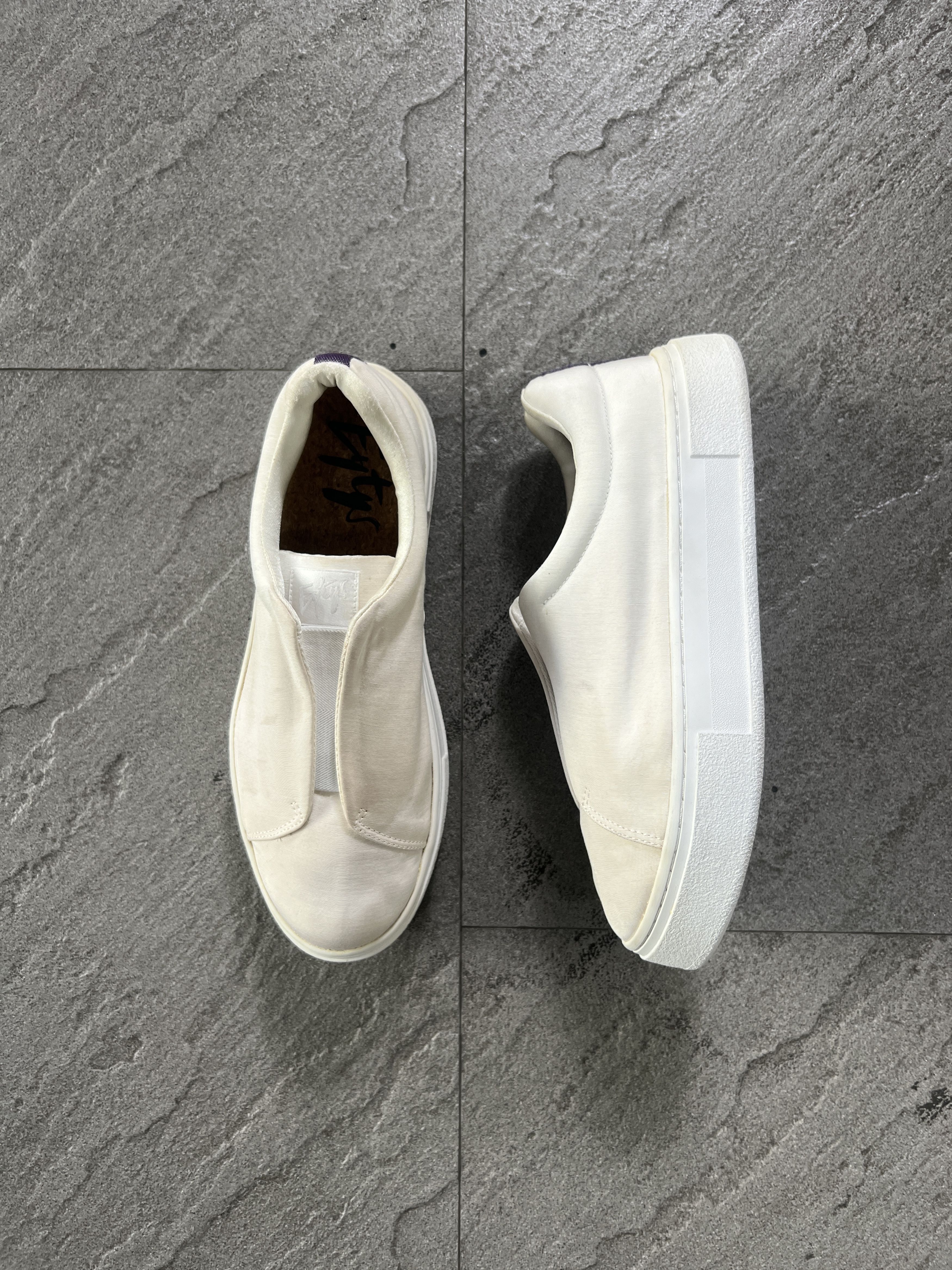 Eytys Eytys Canvas Slip On Sneakers Cream EU43 US10 Size US 10 / EU 43 - 1 Thumbnail
