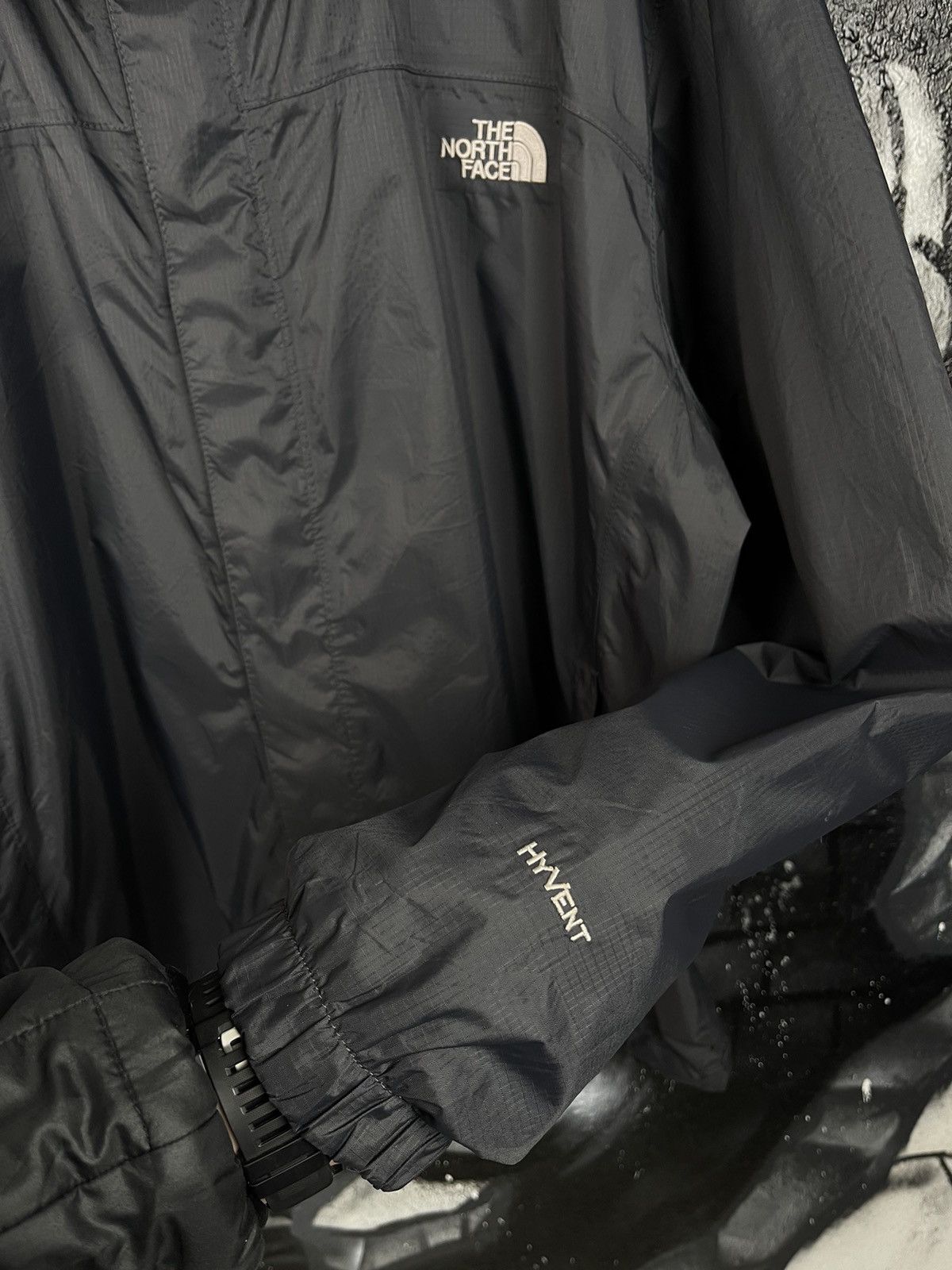 The North Face The North Face HyVent Casual Full Zip Black Waterproof Jacket Men’s Size XXL Size US XXL / EU 58 / 5 - 5 Thumbnail