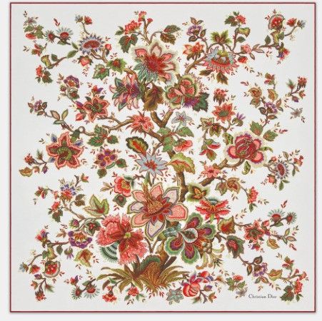 Dior o1w1db11024 Size: OS / Della Vita 90 Square Scarf Size ONE SIZE - 2 Thumbnail