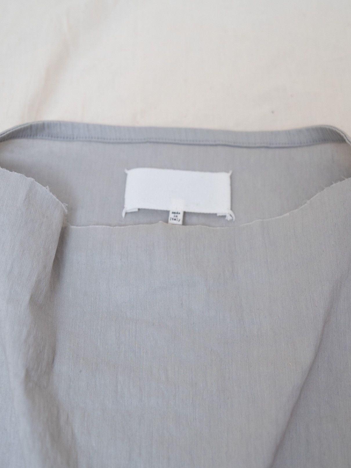 Maison Margiela Margiela | SS2012 Gray Stretch Top Size XS / US 0-2 / IT 36-38 - 11 Thumbnail